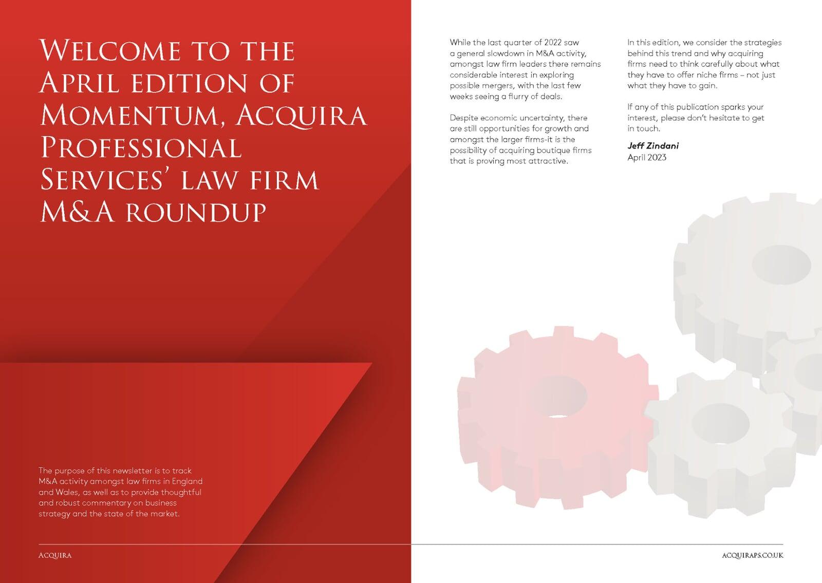 Spring Edition of Momentum